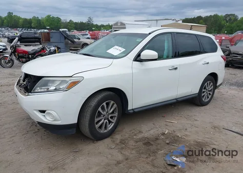 2013 Nissan Pathfinder S from USA, damaged, VIN 5N1AR2MN3DC637783
